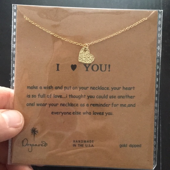 Jewelry - *Flash Sale* Gorgeous “ I ❤️ You” Necklace